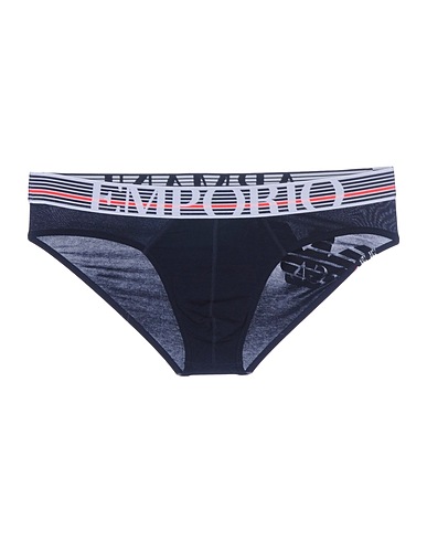 EMPORIO ARMANI Slip UNDERWEAR Blu notte 95% Cotone, 5% Elastan