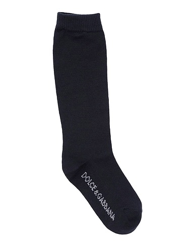 DOLCE & GABBANA Short socks Midnight blue 85% Cotton, 13% Polyamide, 2% Elastane