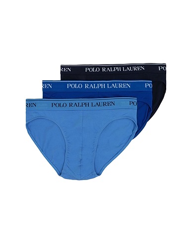 POLO RALPH LAUREN Slip Brief 3 pack
 Blaugrau 95% Baumwolle, 5% Elastan