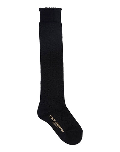 DOLCE & GABBANA UNDERWEAR & SLEEPWEAR Black 85% Cotton, 13% Polyamide, 2% Elastane