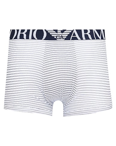 EMPORIO ARMANI Boxer MEN'S KNIT TRUNK Black 88% Polyamide, 12% Elastane