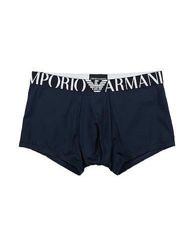 EMPORIO ARMANI Boxer MEN'S KNIT TRUNK Blu notte 88% Poliammide, 12% Elastan