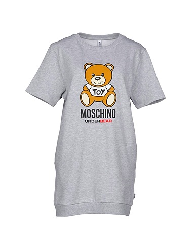 MOSCHINO Sleepwear Light grey 100% Cotton