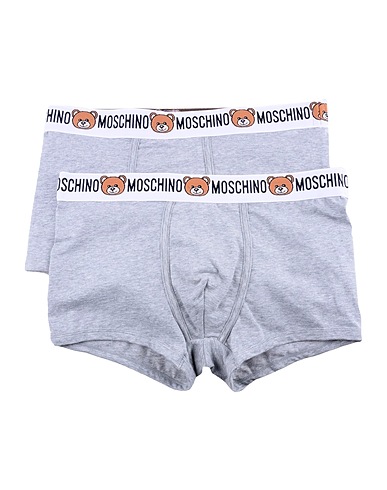 MOSCHINO Boxer Grigio chiaro 90% Cotone, 10% Elastan