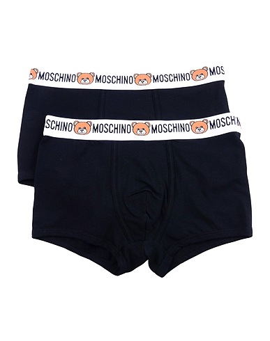 MOSCHINO Boxer Black 90% Cotton, 10% Elastane