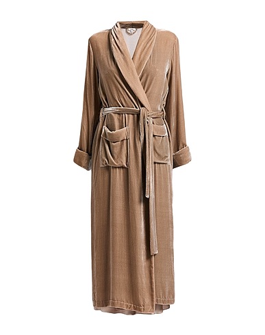 VIVIS Dressing gowns & bathrobes Taupe 82% Viscose, 18% Silk