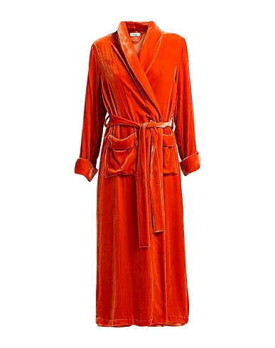 VIVIS Dressing gowns & bathrobes Orange 82% Viscose, 18% Silk