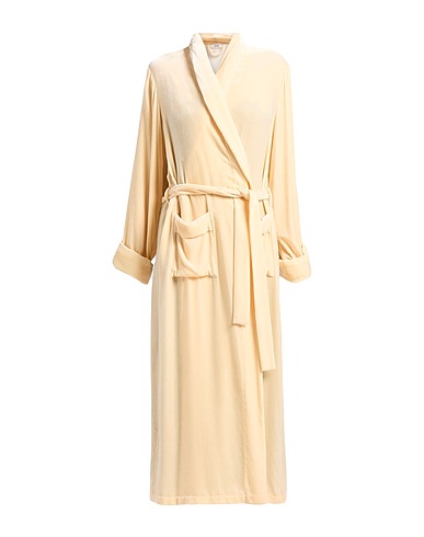 VIVIS Dressing gowns & bathrobes Pastel yellow 82% Viscose, 18% Silk