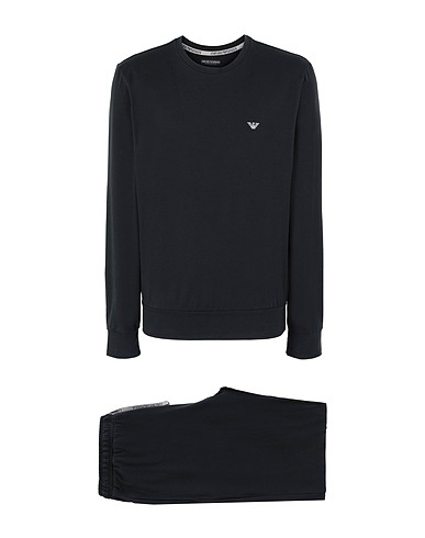 EMPORIO ARMANI Sleepwear UNDERWEAR Black 95% Cotton, 5% Elastane