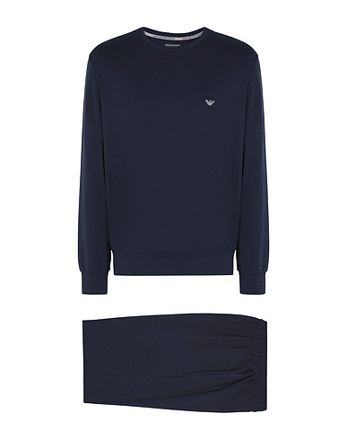 EMPORIO ARMANI Sleepwear UNDERWEAR Midnight blue 95% Cotton, 5% Elastane