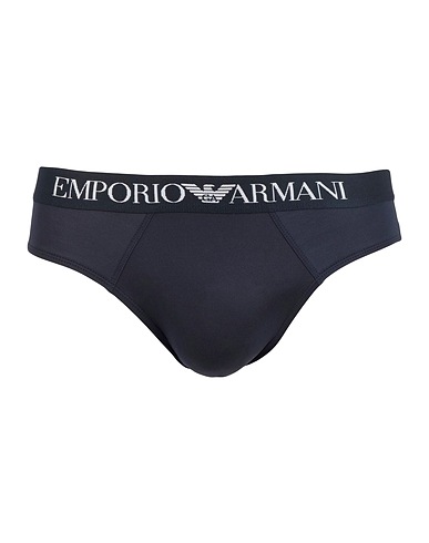 EMPORIO ARMANI Brief UNDERWEAR Midnight blue 91% Polyamide, 9% Elastane