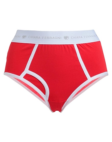 CHIARA FERRAGNI Slip Rosso 93% Cotone, 7% Elastan