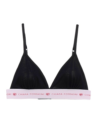 CHIARA FERRAGNI Reggiseno Nero 93% Cotone, 7% Elastan
