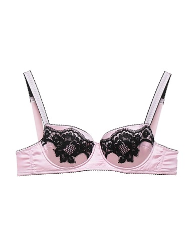 DOLCE&GABBANA Bra UNDERWEAR Pink 94% Silk, 6% Elastane