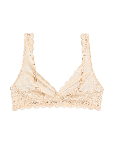 HANRO Bra Beige 82% Polyamide, 18% Elastane
