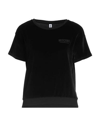 MOSCHINO Undershirt Black 85% Cotton, 15% Polyamide