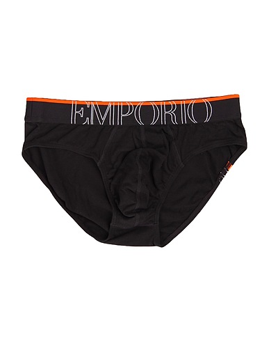 EMPORIO ARMANI Brief Black 95% Cotton, 5% Elastane