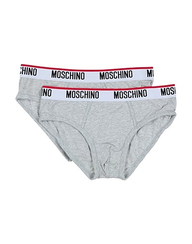 MOSCHINO Slip Grigio chiaro 95% Cotone, 5% Elastan