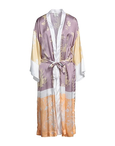 FORTE_FORTE Full-length jacket Apricot 60% Viscose, 40% Cupro