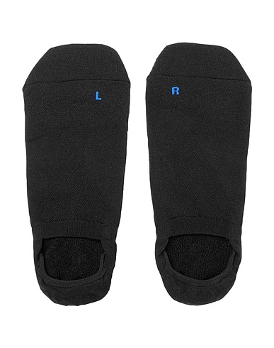 FALKE Short socks Black 77% Polyester, 22% Polyamide, 1% Elastane