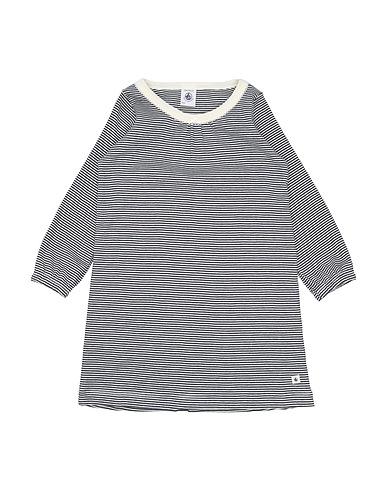 PETIT BATEAU Pigiama Nero 100% Cotone