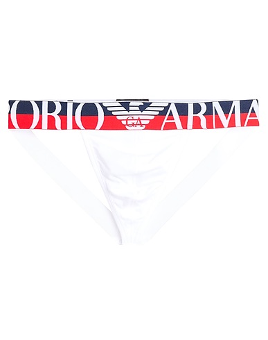 EMPORIO ARMANI Brief JOCKSTRAP- MEGALOGO
 White 95% Cotton, 5% Elastane