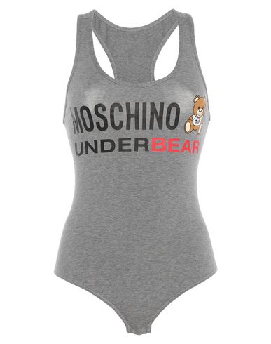 Moschino Bodysuits In Grey