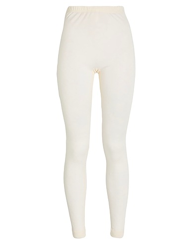 HANRO Leggings Ivory 65% Silk, 35% Cashmere