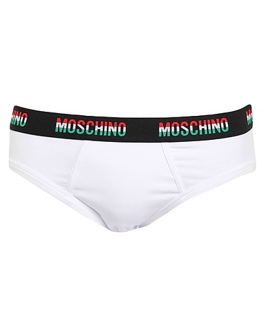 MOSCHINO Slip UNDERWEAR Blanco 94% Algodón, 6% Elastán