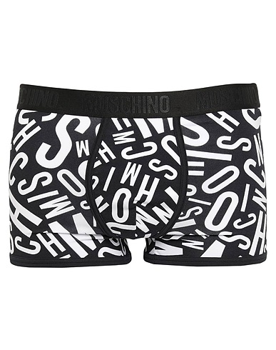 MOSCHINO Boxer Black 92% Cotton, 8% Elastane