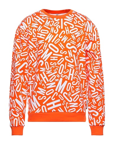 MOSCHINO Pigiama Arancione 100% Cotone, Elastan