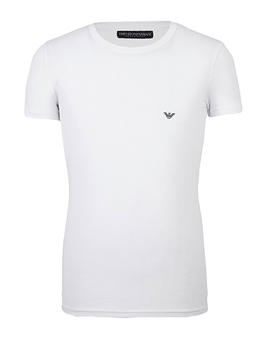EMPORIO ARMANI T-shirt intima Bianco 95% Cotone, 5% Elastan