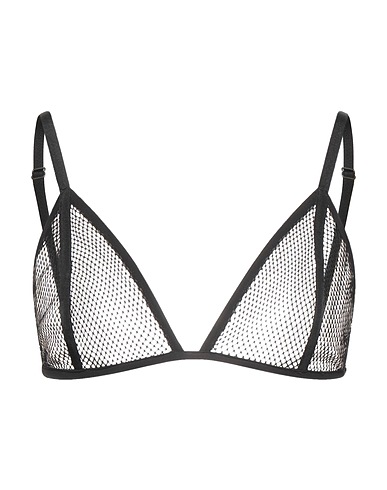 ELISABETTA FRANCHI Bra Black 100% Polyamide, Elastane