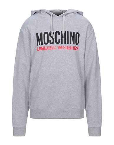 MOSCHINO 언더셔츠 라이트 그레이 95% 코튼, 5% 엘라스테인