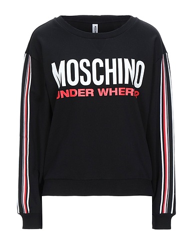 MOSCHINO Sleepwear UNDERWEAR Black 95% Cotton, 5% Elastane