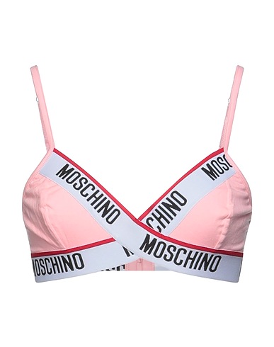 MOSCHINO Bra Light pink 95% Cotton, 5% Elastane