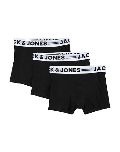 JACK & JONES Boxer Black 95% Cotton, 5% Elastane