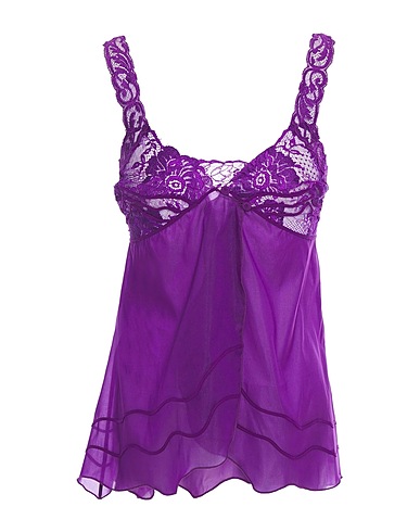 LA PERLA Slip Purple 50% Silk, 44% Polyamide, 6% Elastane