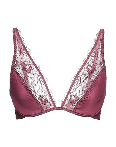 MAISON LEJABY Bra Garnet 69% Polyamide, 17% Elastane, 7% Viscose, 7% Polyester
