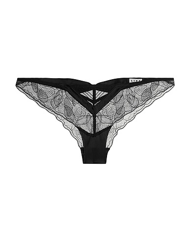 LIVY Slip Nero 100% Poliammide, Seta, Elastan
