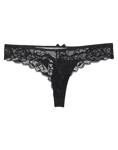 CHANTELLE Slip Nero 87% Poliammide, 13% Elastan, Cotone
