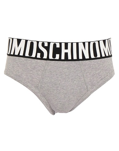 MOSCHINO Slip Grigio 94% Cotone, 6% Elastan