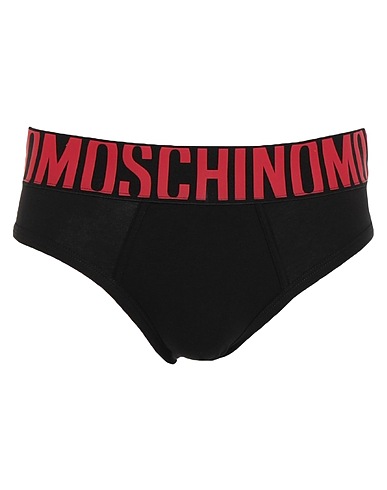 MOSCHINO Brief Black 94% Cotton, 6% Elastane