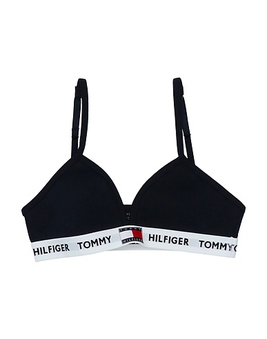 TOMMY HILFIGER Bra Black 95% Organic cotton, 5% Elastane