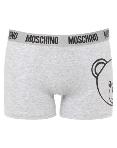 MOSCHINO MOSCHINO MAN BOXER GREY SIZE XS COTTON, ELASTANE,48242445BW 8