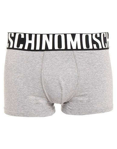 MOSCHINO Boxer Light grey 94% Cotton, 6% Elastane