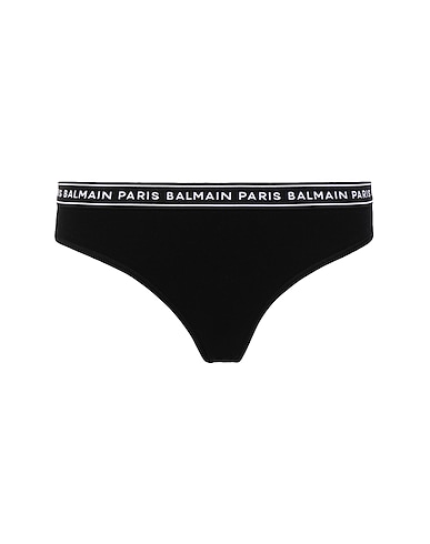 BALMAIN Slip Schwarz 90% Baumwolle, 10% Elastan