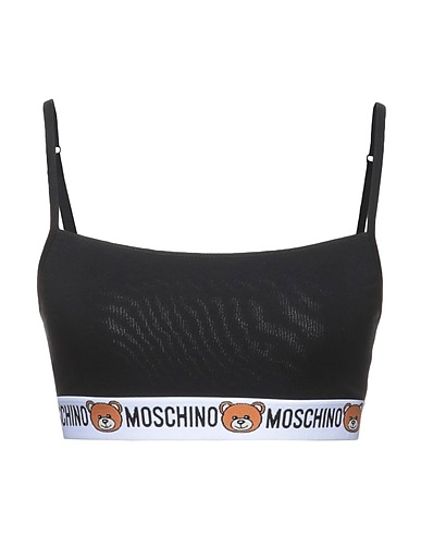 MOSCHINO Reggiseno Nero 95% Cotone, 5% Elastan