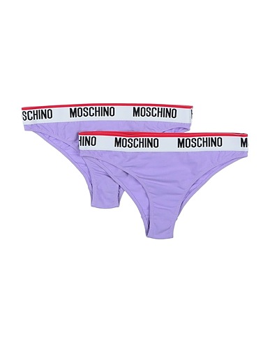 MOSCHINO Slip Lilla 95% Cotone, 5% Elastan