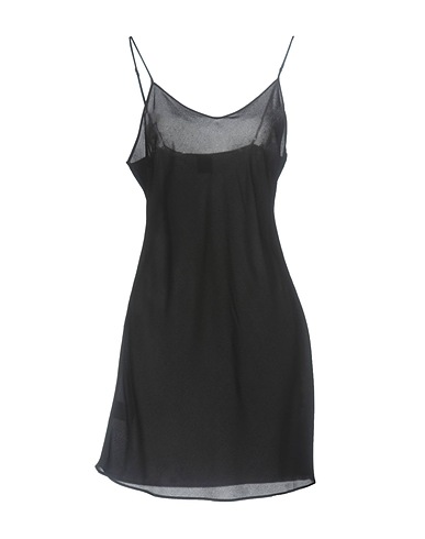 PINKO Sottoveste Nero 100% Seta